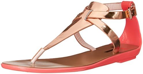 Ted Baker Women's Alzase Gladiator Sandal, Light Pink/Metallic, 8 M US
