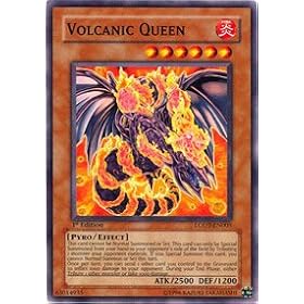 YuGiOh GX Light of Destruction Single Card Volcanic Queen LODT-EN005 Common