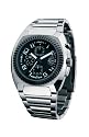 Police 'Arena' Gents Stainless Steel Bracelet Watch With Black Dial