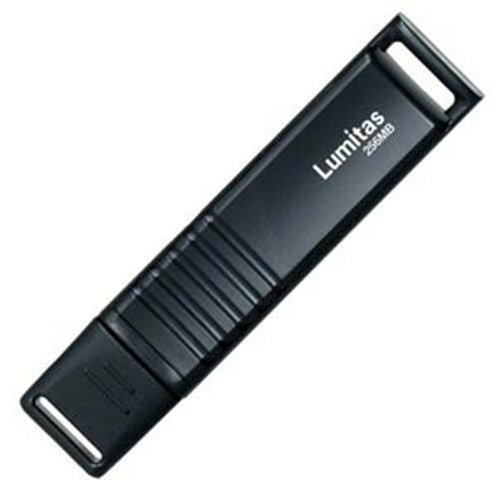 ハギワラシスコム 256MB USBフラッシュメモリ ブラック HUD-256LJ-BB