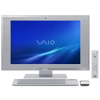 Sony VAIO VGC-LV190Y 24-Inch All-in-One PC (3.16 GHz Intel Core 2 Duo E8500 Processor, 4 GB RAM, 1 TB Hard Drive, Blu-ray Drive, Vista Ultimate) Silver