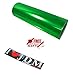 12 by 48 inches Self Adhesive Emerald Green Headlights, Tail Lights, Fog Lights, Sidemarkers Tint Vinyl Film