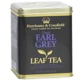 Harrisons & Crosfield Loose Leaf Earl Grey Tea, 4.4-Ounce Tin (Pack of 2)