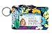 Vera Bradley Zip Id Case and Lanyard in Midnight Blues
