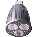 Encore DP-DESL3x3GU10A4 Dimmable GU10 3 by 3-Watt High Power LED Bulb, Warm White, Dimmable