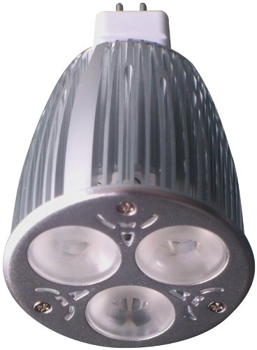 Encore DP-DCSL3x3GU10A4 Dimmable GU10 3 by 3-Watt LED Bulb, Warm White, Dimmable