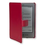 Die original GeckoCovers Slimfit (extra flache Hartschalenh�lle) Amazon Kindle 4 H�lle f�r den AMAZON 4 Ereader 2011/2012 f�r nun 79 Euro Cover (f�r 15 cm/6 Zoll Display) Hartschalenetui Cover Case in der Farbe rot / red - Im praktischen Buchstyle!von "Gecko"