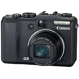 Canon - PowerShot G9 - Appareil photo compact num�rique - 12,1 Mpix - Zoom optique 6x - Ecran LCD 3" - Stabilis� - Noir