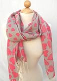 Soft Touch Long Scarf Shawl Wrap-100% Pure Inner Mongolian Pashmina Long Scarf Shawl-Italian Fashion Style Lady Wrap-For All Seasons ,Weight 100g ,Perfect Size at 25