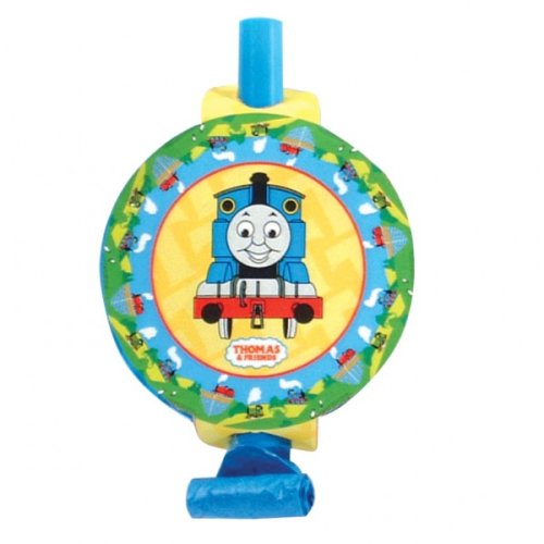 Thomas the Tank Engine party blowouts - single Thomas the Tank party blowouts