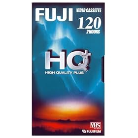 Fuji Magnetics E120 HQ+  Blank Tapes