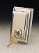 Da-Lite Key-Locking Coverplate for 115v or Low Voltage Control Switch