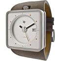Lip Créateur Men's Big TV Quartz Analogue Watch 1871232 with White Dial and Stainless Steel Case