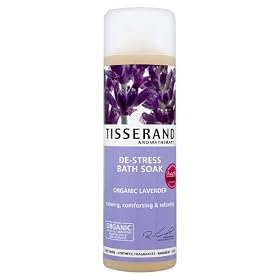Tisserand Organic Lavender De-Stress Bath Soak 210 ml