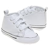 Converse Infants First Star Crib ( sz. 04.0, White )