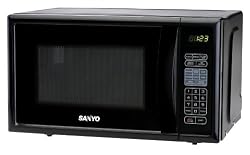 Sanyo EM-S2588B 0.7 -Cubic-Foot Microwave Oven, Black