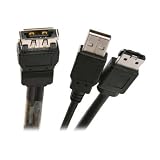 USATA-118UE 18" USB + eSATA to USB/eSATA Cable