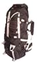 Harvest 7000 Cubic Inch Internal Frame Hiking Backpack, Black