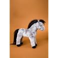 Plush Misty Dappled Horse 10"
