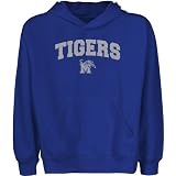 NCAA Memphis Tigers Youth Royal Blue Logo Arch Pullover Hoody