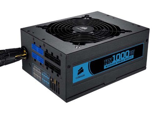 Corsair Professional Series™ HX1000 80 Plus Certified Modular Power Supply (CMPSU-1000HX)