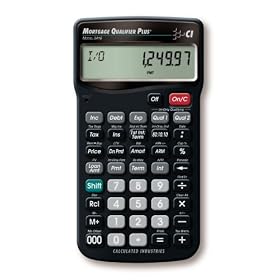 Calculated Industries 3416 Mortgage Qualifier Plus Residential Mortgage Finance Calculator by Calculated Industries