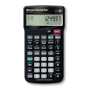 Calculated Industries 3416 Mortgage Qualifier Plus Residential Mortgage Finance Calculator by 