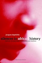Silences in African History