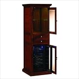 Tresanti DC1093C244-1823 Meridian 18 Bottle Thermoelectric Wine Cooler With Adjustable Glass Shelf