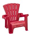 American Plastic Toy Adirondack Chair Red