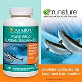 TruNature Pure Wild Alaskan Salmon Oil 200 mg Omega-3 - 240 Enteric Softgels