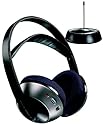 Philips SBCHC 8440 Funk-Kopfhörer mit Ladestation (wiederaufladbar, selbsteinstellendes Kopfband, Double PLL)  schwarz