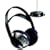 Philips SBCHC 8440 Funk-Kopfh�rer mit Ladestation (wiederaufladbar, selbsteinstellendes Kopfband, Double PLL)  schwarz