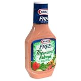Kraft Fat Free 1000 Island, 16-Ounce Bottles (Pack of 6)