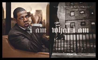 Jay Z Reebok I Am New Jayz Rap Hiphop Rbk Framed Art Poster Print - 24
