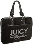 NEW AUTHENTIC JUICY COUTURE SLIM BUSINESS BRIEF LAPTOP CASE (Black)