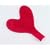 1 Riesen Herzluftballon 170 cm Umfang -18050-