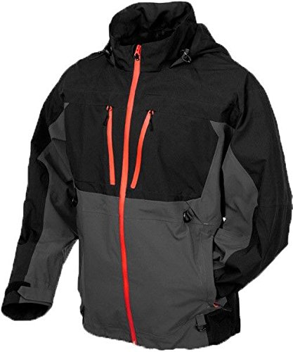 frogg toggs Pilot Guide Jacket, Black/Charcoal, M