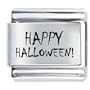 Laser Happy Halloween Holiday Italian Charms