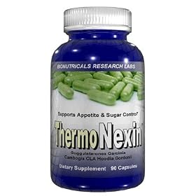 Thermonexin - 90 Capsules Fat Burner with Hoodia Gordonii and CLA Conjugated Linoleic Acid Garcinia Cambogia Weight Loss Diet Pills