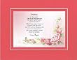 Personalized Touching and Heartfelt Poem for Sisters - Sister, I Would Also Choose You as a Friend . . . Poem on 11 x 14 inches Double Beveled Matting