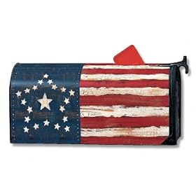 Antique Flag Mailwrap