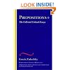 Prepositions +: The Collected Critical Essays (The Wesleyan Centennial Edition of the Complete Critical Writings of Louis Zukofsky)