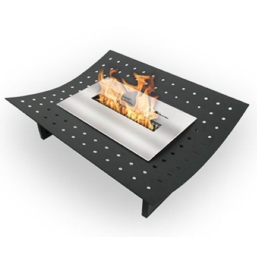 Black & Stone EZFG18 Flame Firegrate Fireplace Insert, Black On Sale