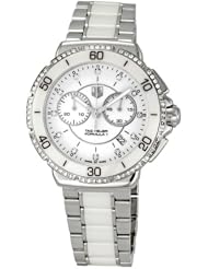 TAG Heuer Womens CAH1213.BA0863 Formula One White Diamond Chronograph Watch