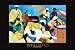 Ivey Hayes (Jammin' Delight) Black Wood-Mounted Art Poster Print - 24