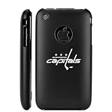 Apple iPhone 3G 3GS Black Aluminum Metal Case Washington Capitals