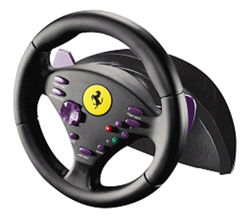 Childrens Toyshop  Video Games : GameCube Ferrari Challenge Wheel