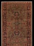 Rugs Ivory/ Red New Zealand Wool, Saraband Runner 26 1/2 in. W Sold
by running ft.