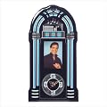 ELVIS COLLECTIBLE JUKEBOX DECORATIVE HANGING WALL CLOCK